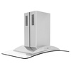 image:imageZLINE 36 Convertible Vent Island Mount Range Hood in Stainless Steel amp Glass GL9i36