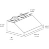 image:imageZLINE 48 in Under Cabinet Outdoor Grill Hood GOU148