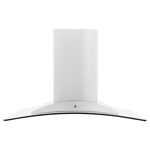 image:imageZLINE 36 Convertible Vent Island Mount Range Hood in Stainless Steel amp Glass GL9i36