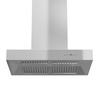 image:imageZLINE 36 Ducted Professional Island Mount Range Hood in Stainless Steel KECOMi36