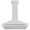 image:imageZLINE 36 in Convertible Satin Stainless Steel Wall Mount Range Hood with Stainless Steel Handle KB4SNX36